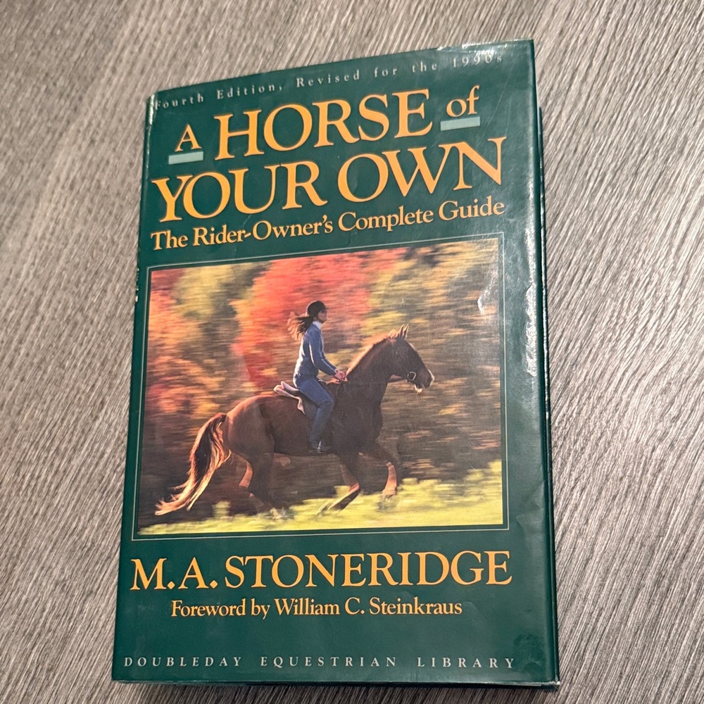 A Horse of Your Own Book by M.A. Stoneridge